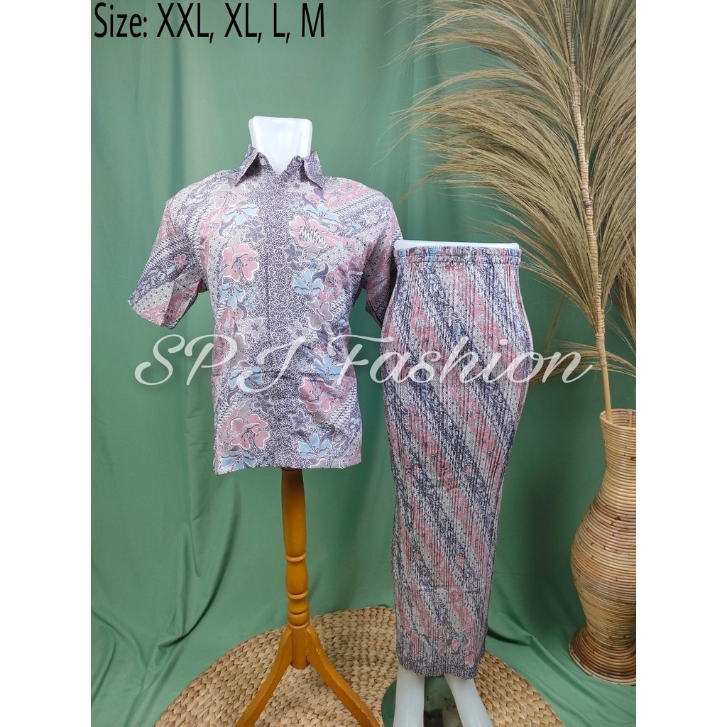 NEW MODEL COUPLAN KEMEJA LENGAN PENDEK PRIA MODERN/KEMEJA PESTA/WISUDA/KONDANGAN/COUPLAN KELUARGA TERVIRAL BY SPJ FASHION