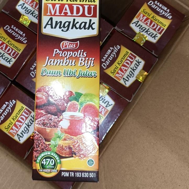 

Sari Kurma ANGKAK Propolis Jambu Biji Plus Daun Kelor / Ubi Jalar 470 Gram