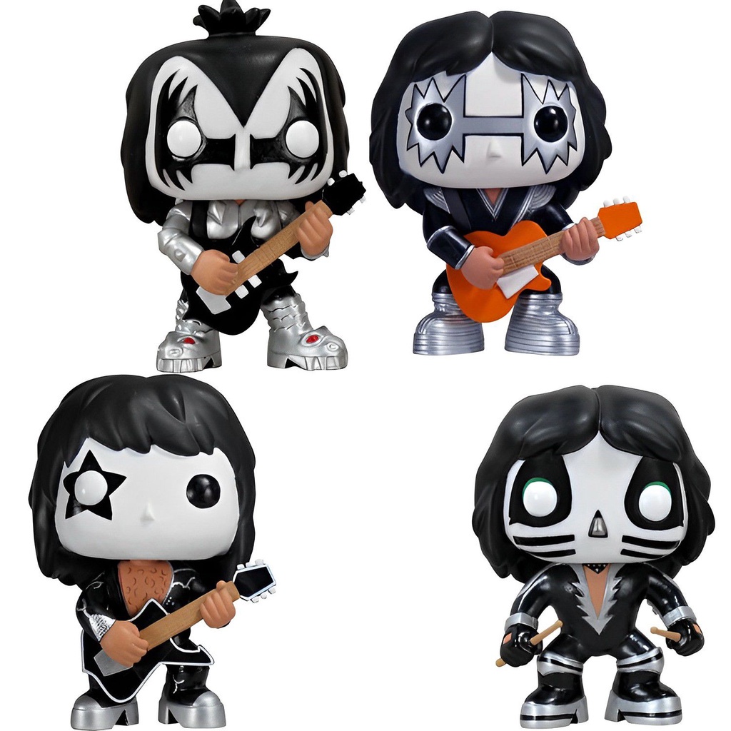 Funko Pop Kiss Band Rock Figure Patung Dekorasi Koleksi Catman