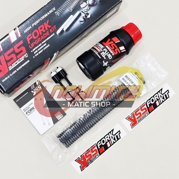 Fork Upgrade Kit YSS Per Shock Depan Free Oli Yamaha Aerox 155