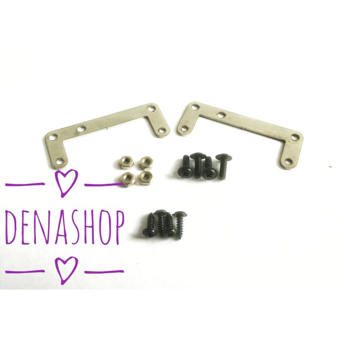 Metal bracket braket dudukan peninggi gearbox motor for RC MN D90 d99