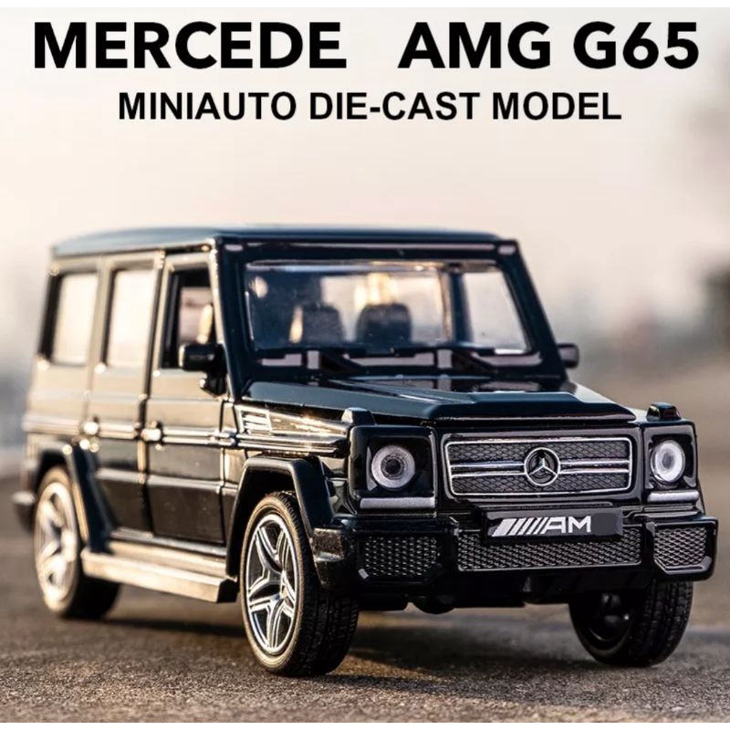 DIECAST Mobil Mercedes Benz AMG G65 Miniatur Die-cast Mobil Skala 1:32