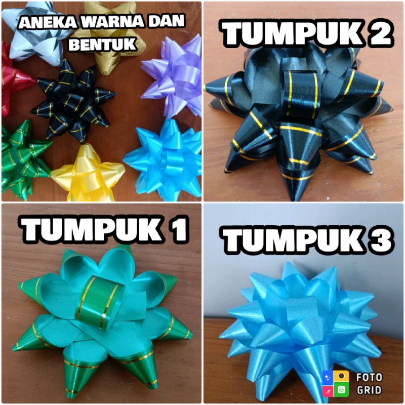 

Pita Kado Melati Jadi Hias Bungkus Segi Delapan 10 cm