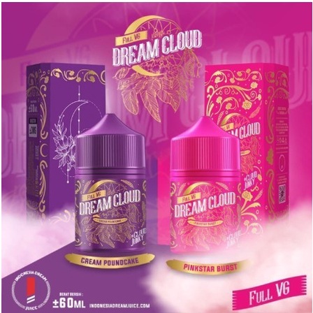 DREAM CLOUD 60M L - FULL VG - PINKSTAR BURST &amp; CREAM POUNDCAKE