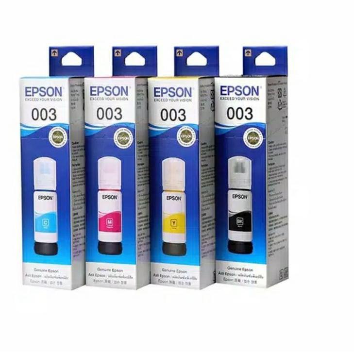 Paket Tinta Epson 003/L3110/L3150 [B/C/M/Y]