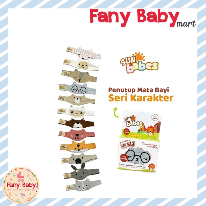 SUN BABES PENUTUP MATA BAYI ULTRASOFT / CHARACTER (RANDOM)