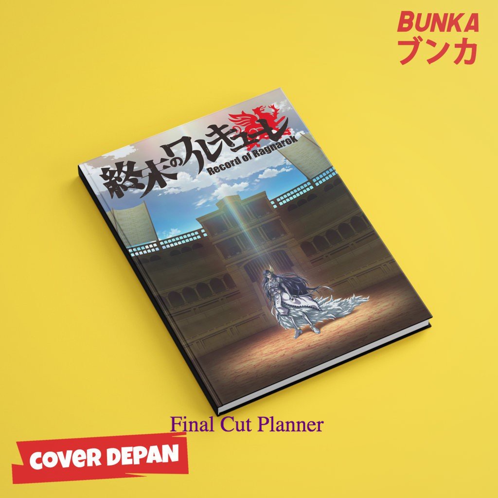 

Notebook Anime Record of Ragnarok Hardcover A5 Buku Tulis Catatan Notes Agenda Planner Jurnal .