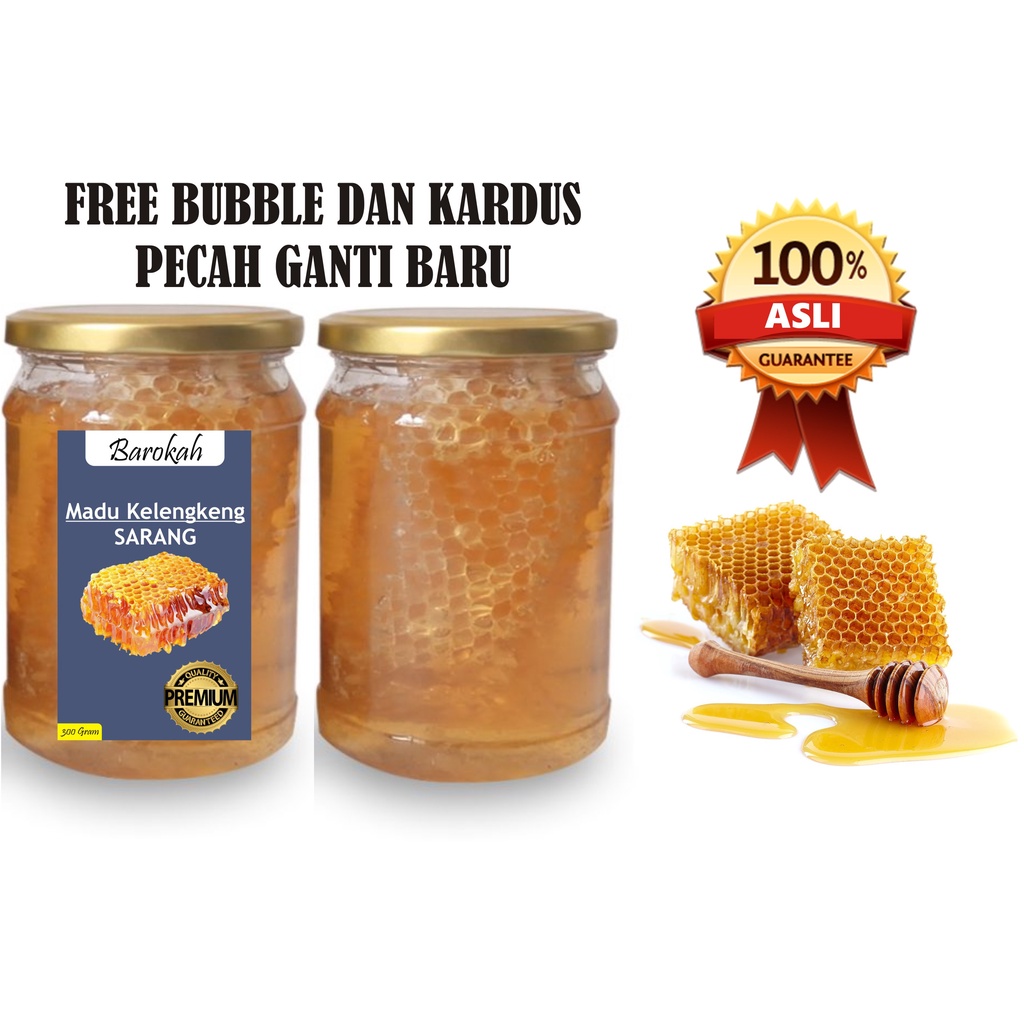

Madu Kelengkeng Asli Sarang 300gram Madu Sarang Kelengkeng