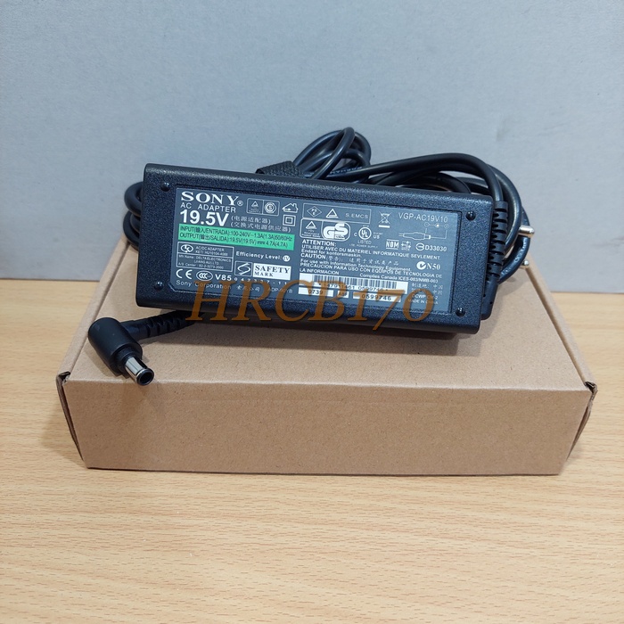 Adaptor Charger Sony Vaio Vgn-Fw510B Vgn-Fw510F Vgn-Fw518H Vgn-Fw518F -HRCB