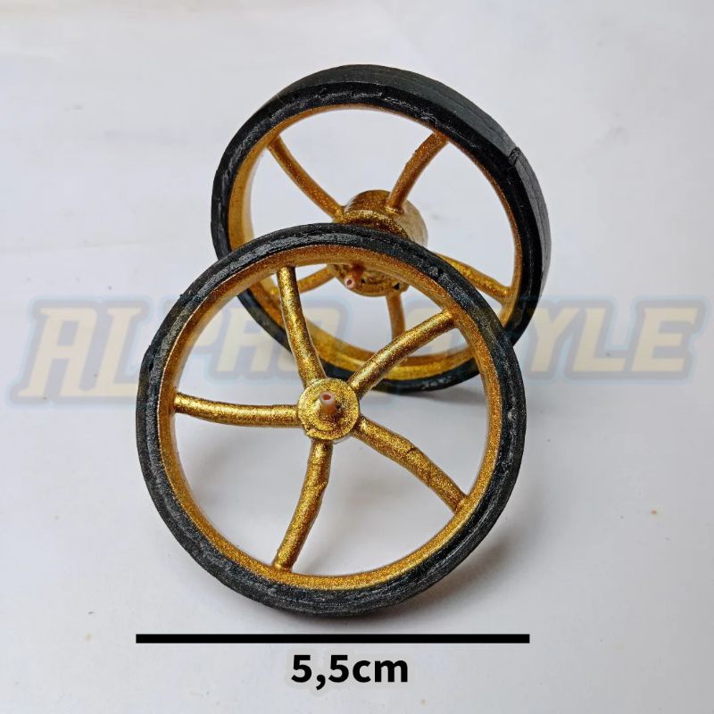 miniatur VELG | RCB | roda motor | bayar ditempat