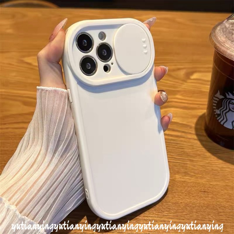 Soft Case TPU Warna Polos Untuk IPhone 11 7Plus 8Plus XR 14 Pro Max 13 12 Pro Max 7 8 Plus X XS Max 11 Pro Max