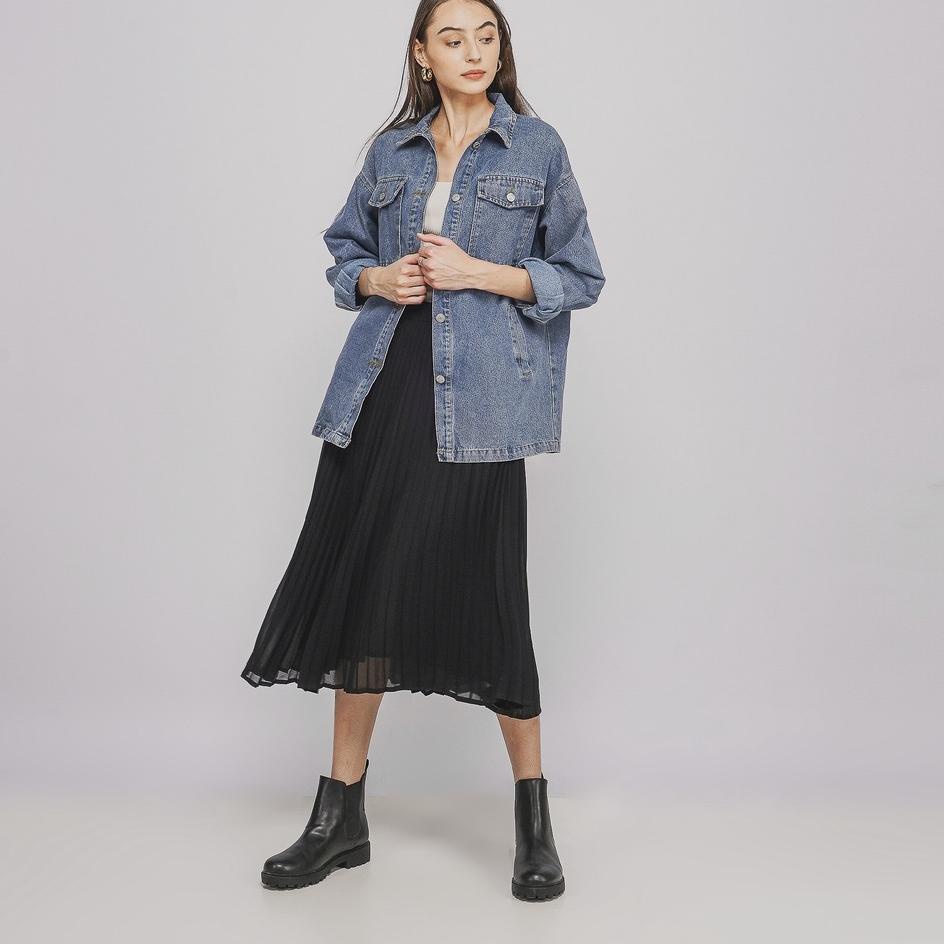 Termurah This Is April Jaket Jeans Wanita Yerin Outer Denim Jackets 181704