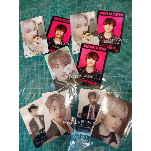 PC NCT Dream Glitch Mode Scratch Digipack Lenti Haechan Jeno Renjun Mark Jaemin