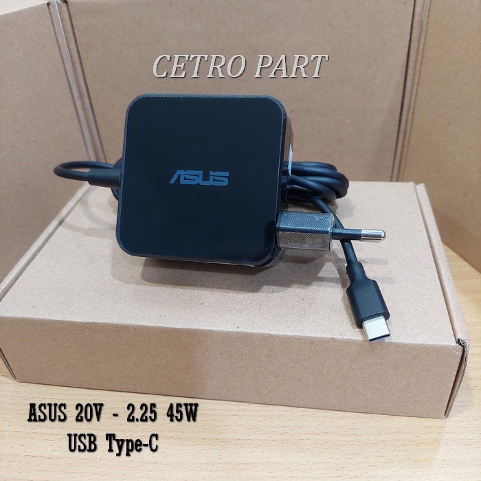 Adaptor Charger Laptop ASUS 20v-2.25a USB TYPE C (5 IN 1) Original- BERGARANSI