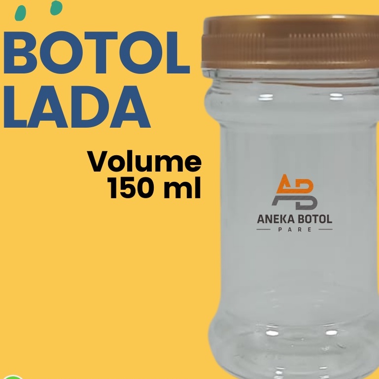Botol Lada | Botol Sambal | Botol Plastik 150 ML