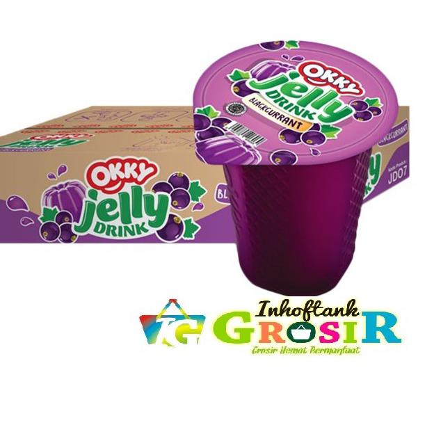 

Quality Control✅OKKY JELLY DRINK Anggur BLACKCURRANT DUS (ISI 24 cup)|KD4