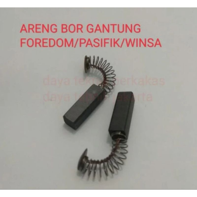 CARBON BRUSH BOR GANTUNG FOREDOB - ARENG BOR GANTUNG SPUL BOR GANTUNG