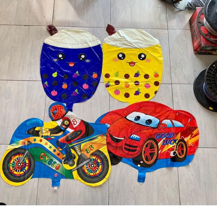 Grosir Gembira balon foil karakter / balon helium / balon karakter / balon boba