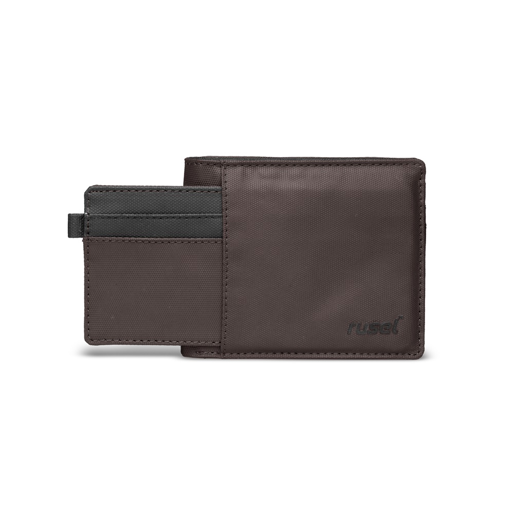 HEYRUS RUSEL CO I Hiro Wallet Brown Dompet Pria Lipat