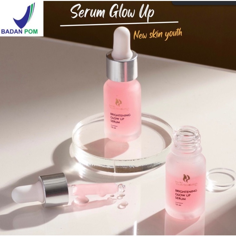 [READY STOCK] Serum wajah glowing brightening with chromabright | serum glowing pemutih wajah dan flek | new skin youth revolution plus