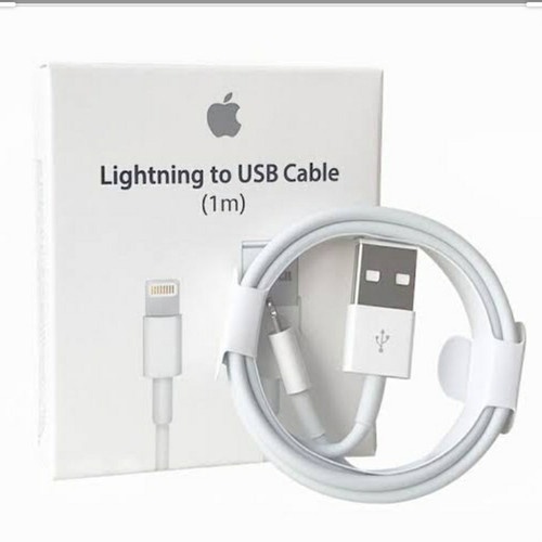 Kabel Data Charger Ip 1m / Kabel Charger Ip / Lightning Cable Data For Ios / Hp Ip Kabel Charger