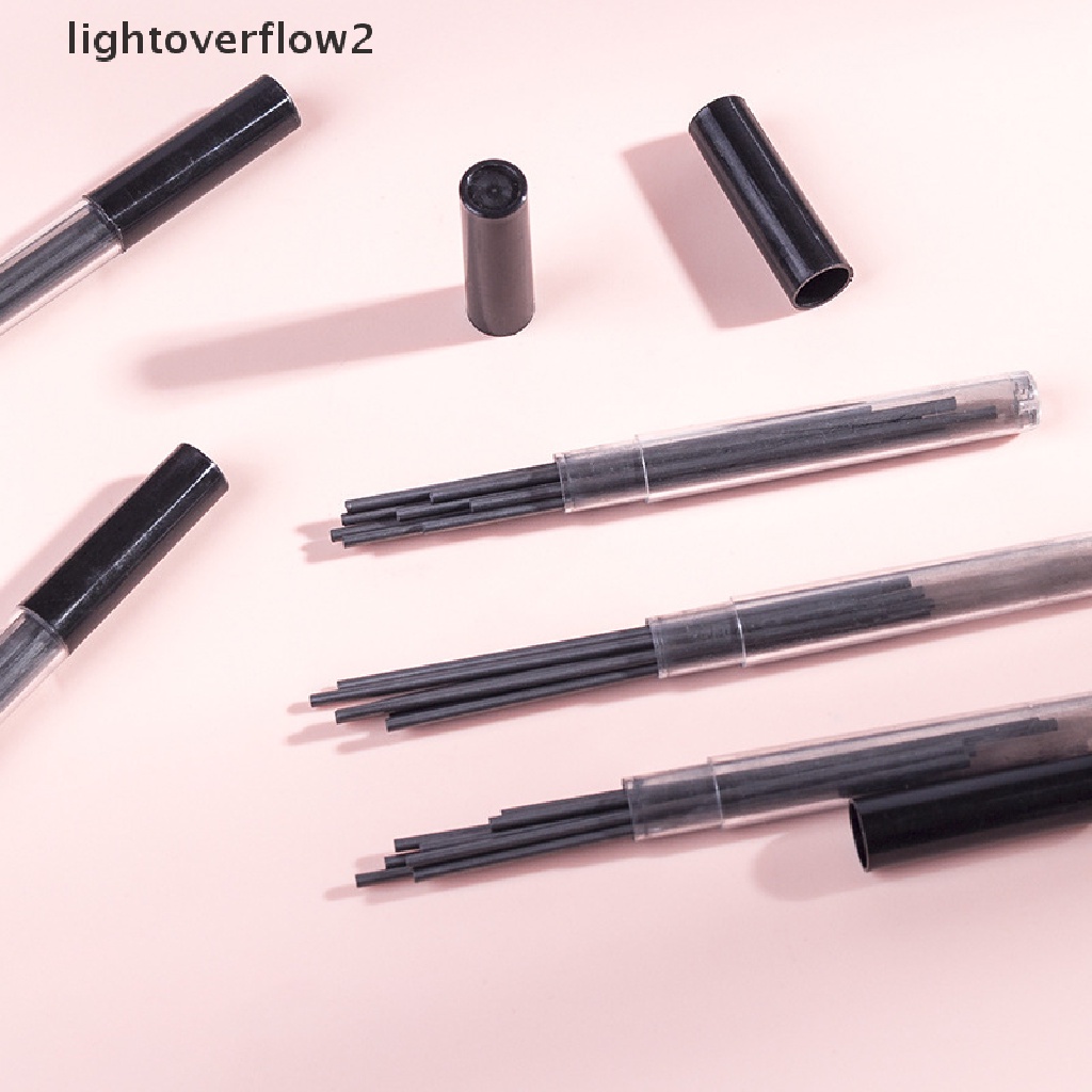 (lightoverflow2) 1 Set Pensil Mekanik 2.0mm Dengan Refill Untuk Menulis / Sketsa