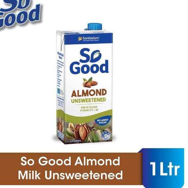 

ARTl2L6x--SUSU ALMOND / SANITARIUM SO GOOD ALMOND MILK UNSWEETENED 1 LITER