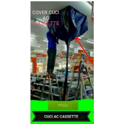 TERPAL CUCI AC COPER AC  PLASTIK CUCI AC TERPAL CASSATTE TERPAL AC Split