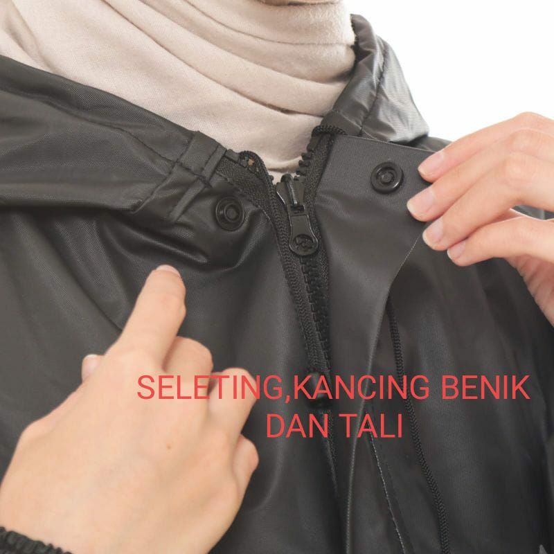 Jas Hujan Mantel Baju celana Xwin Bahan Tebal