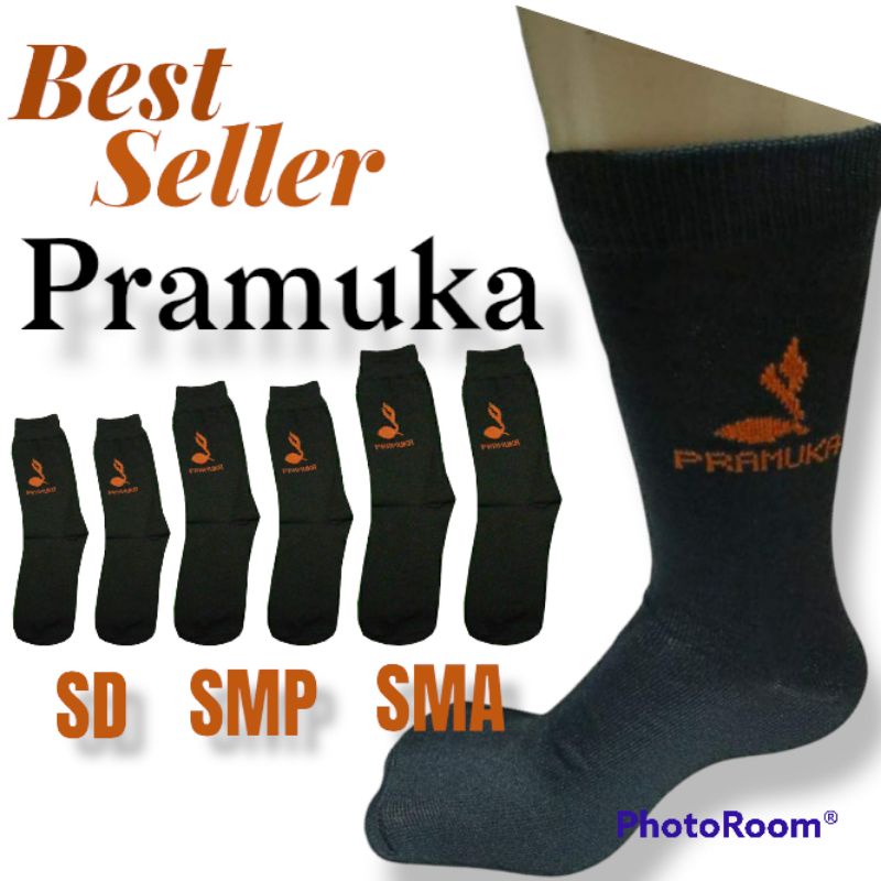 Kaos Kaki Anak Sekolah Pramuka SD SMP SMA motif tunas kelapa bahan katun