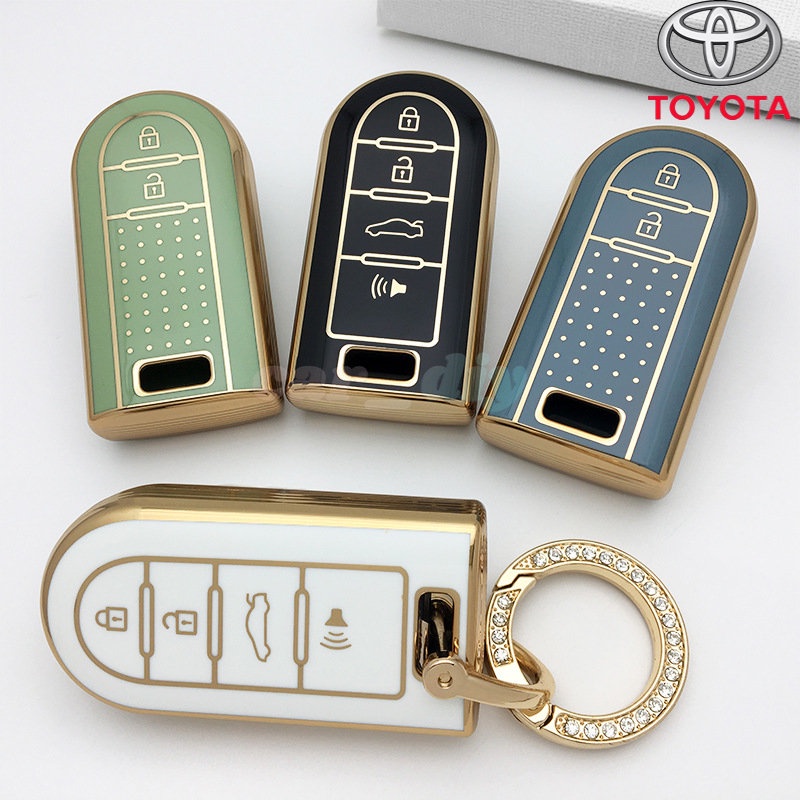 Casing Kunci Mobil Bahan TPU Untuk Toyota Rush 2022 2018 to 2022 2 3 4