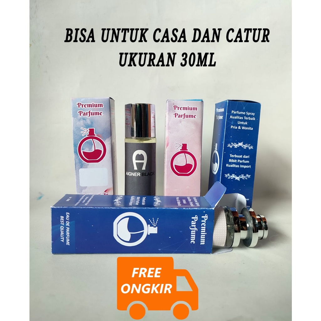 (1PCS)KARDUS KOTAK UNTUK PARFUM 30ML BISA UNTUK CASA DAN CATUR 30ML.