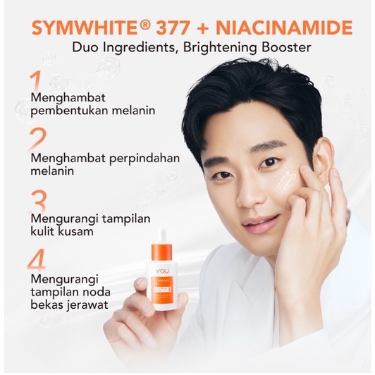 YOU Radience Up | 8× SymWhite | Brightening Serum with Niacinamide Vitamin C