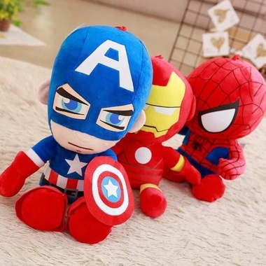 Boneka Plush Model Avengers Spiderman  untuk Hadiah