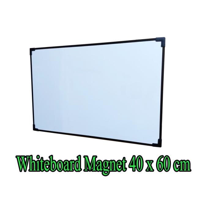 

[COD] Papan Tulis 40 x 60 cm Whiteboard Magnet dan Non Magnet GRATIS ONGKIR Kode 546