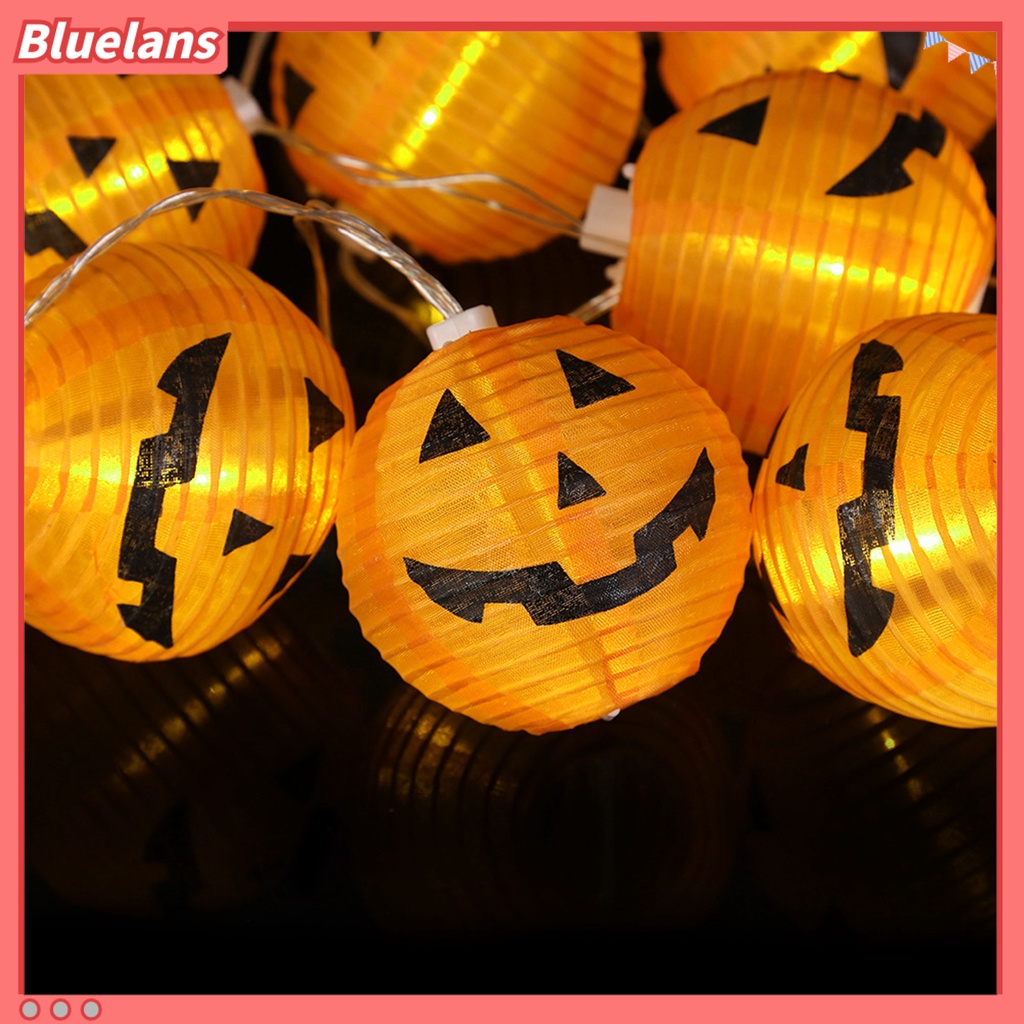 Lampu Lentera Gantung LED Bahan Plastik Tahan Air Untuk Pesta Halloween