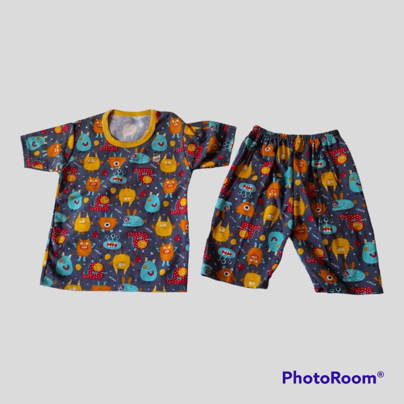 SETELAN BAJU BAYI PENDEK/SETELAN OBLONG SIZE XL SNI/SETELAN KENZY BABY WEAR