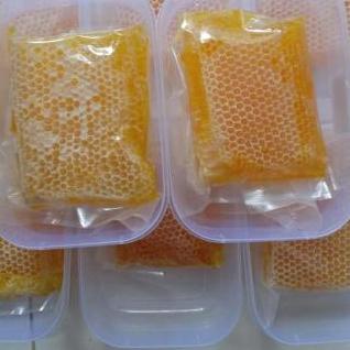 

COD✔️Madu Sarang Honey Comb 500 GR/ Madu Murni Melifera Cerana 500gram Honeycomb Asli 100% Original|KD4