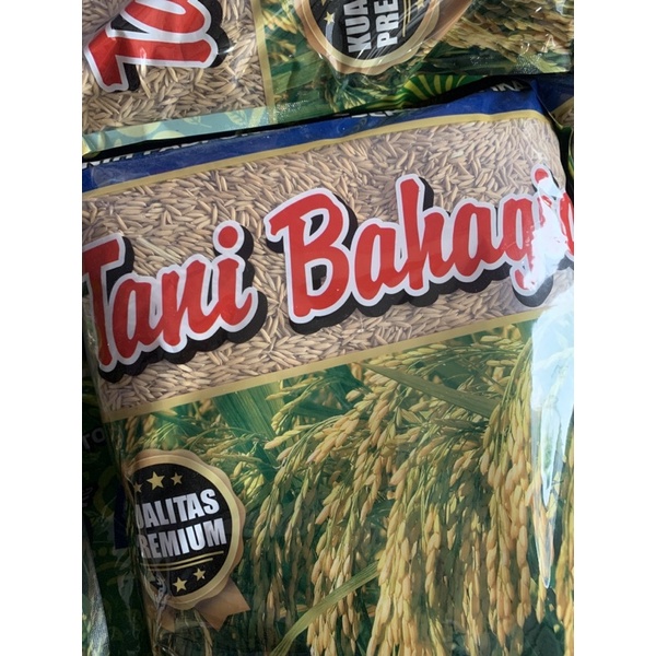 Benih Padi premium TANI BAHAGIA 5kg varietas (ciherang/situbagendit/IR 64/inpari 32)