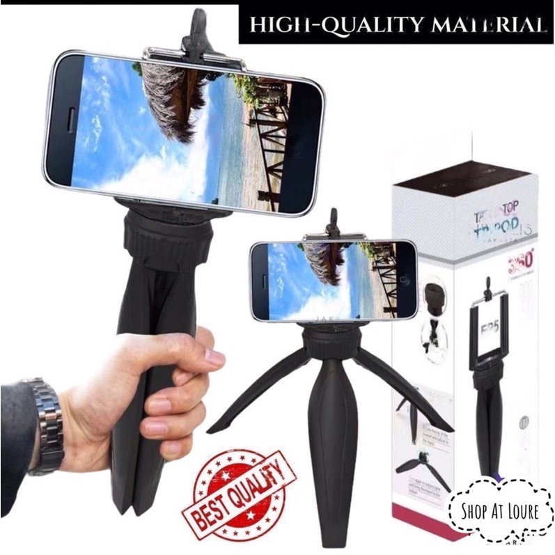 Tripod HP - Tongsis Live - Stand HP - Tripod Mini - Tabletop Tripod