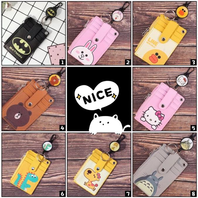 

Tempat Kartu Unik/ Id Card Holder Motif Kartun Lucu For Kartu Mrt 10Th