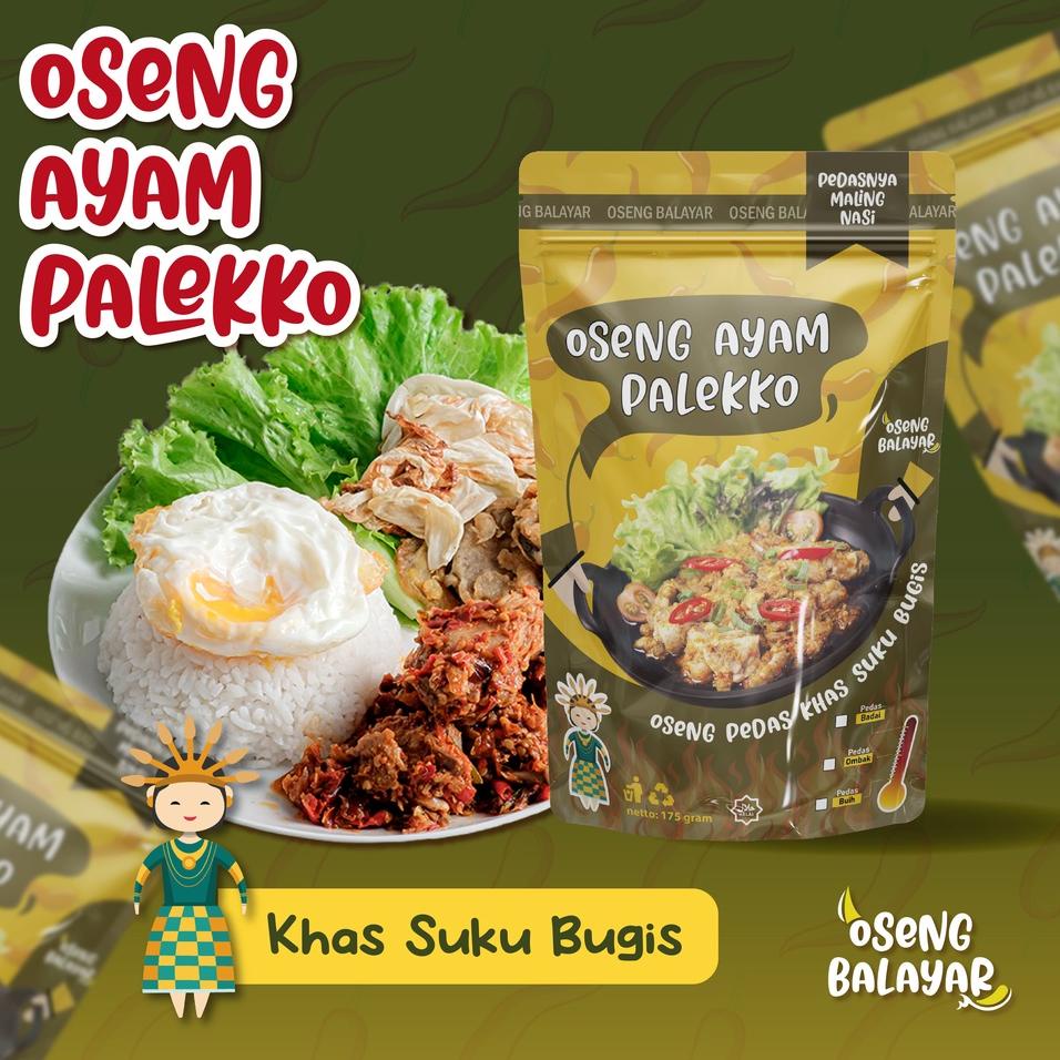 

Baru AYAM PEDAS PALEKKO BY OSENG BALAYAR | LAUK SIAP SAJI | FROZEN FOOD | MAKANAN PEDAS | AYAM PALEKO BJ9