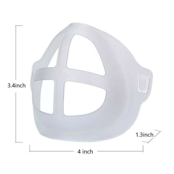 Penyangga Masker Silikon 3D Mask Bracket Support untuk Sirkulasi Udara Masker