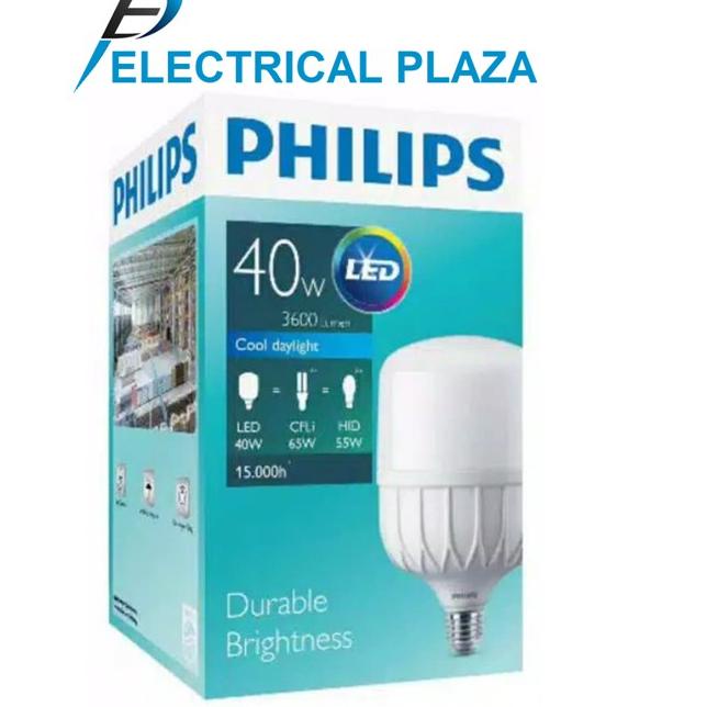 Philips LED Kapsul 40W Putih Cool Daylight 6Lampu TrueForce 40 W Watt 40Watt Original Garansi {MOZ.1