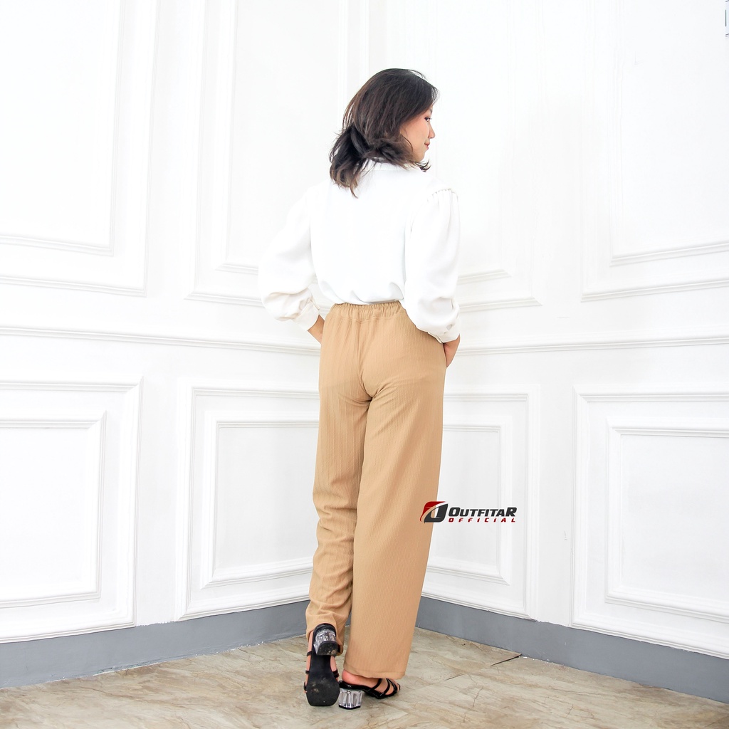 Celana Kulot Wanita Highwaist Kulot Premium Momoto Pants