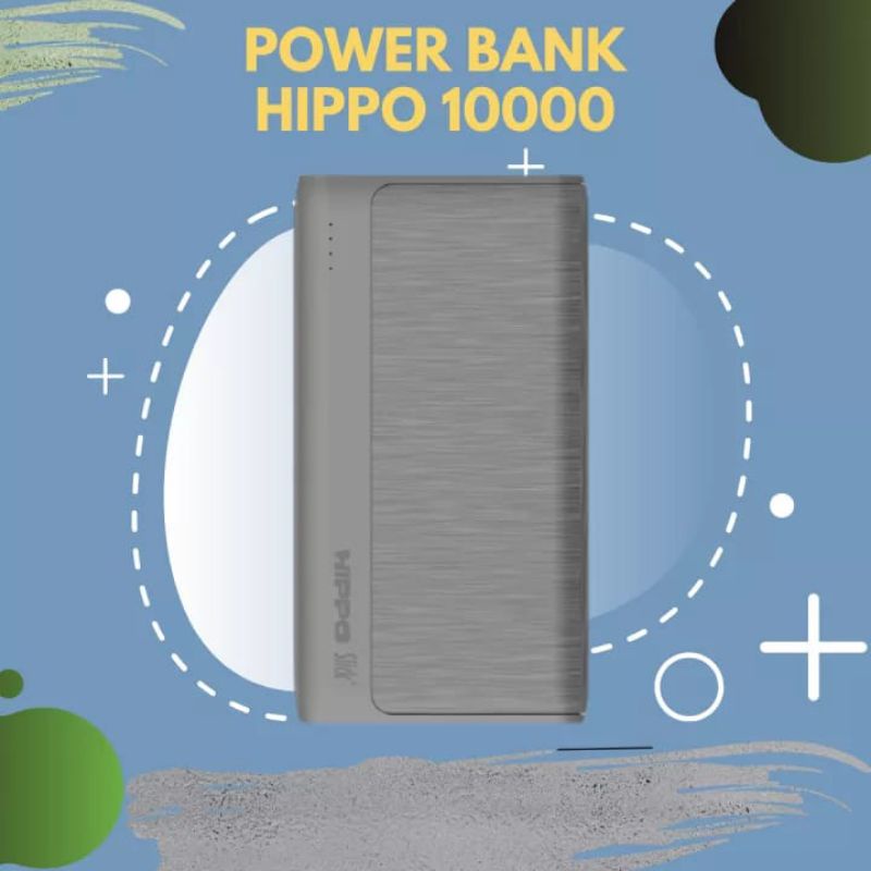 PowerBank Hippo Slick 10000