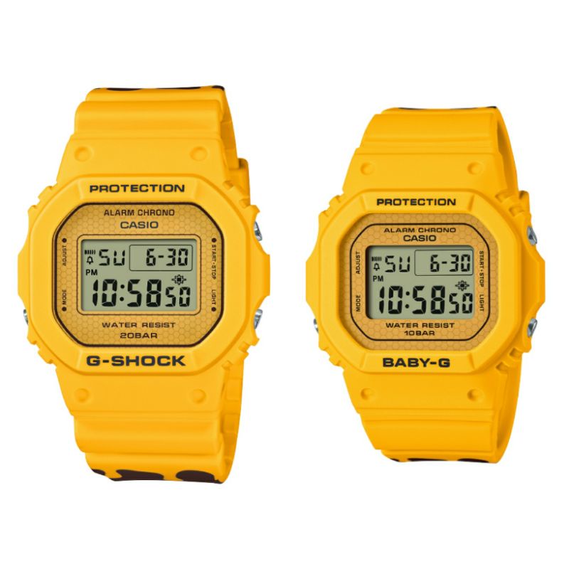 CASIO COUPLE G-SHOCK & BABY-G SLV-22B-9DR / SLV22B-9 COUPLE ORIGINAL & GARANSI