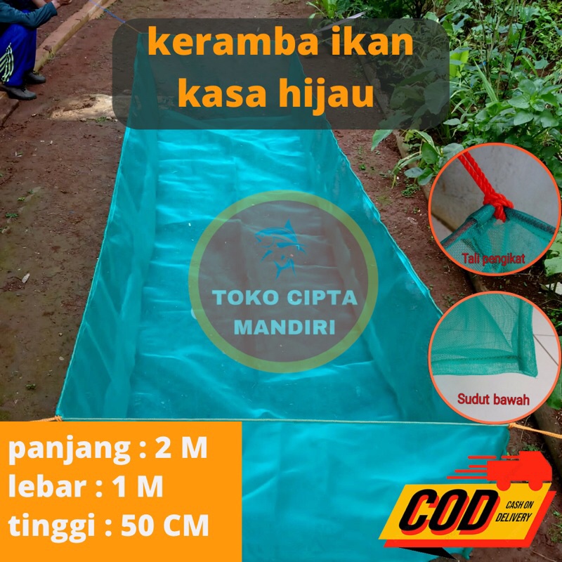 keramba ikan keramba ikan kecil keramba larva 2x1x50 cm