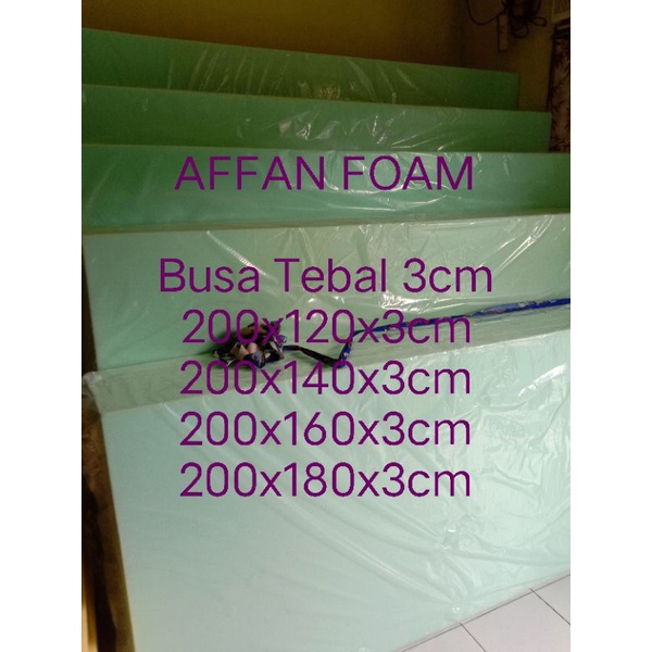 Busa Lembaran Tebal 3cm