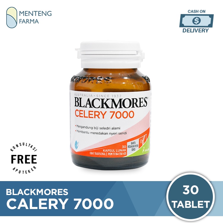 Blackmores Celery 7000 Isi 30 Kapsul